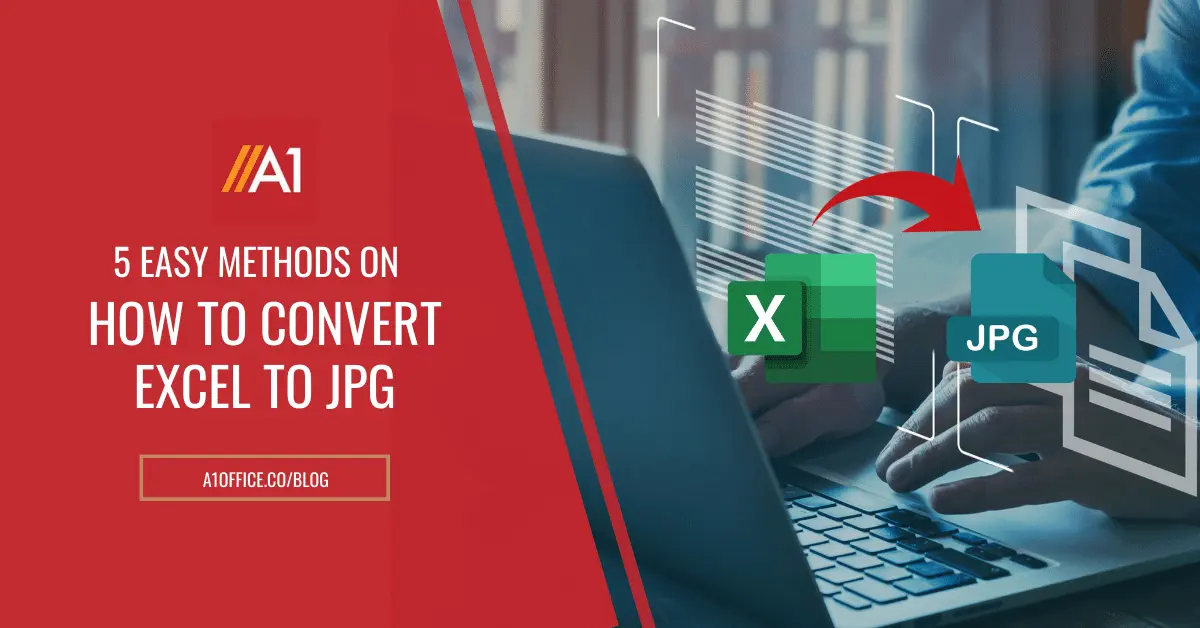 How to Convert Excel to JPG in 5 Easy Methods