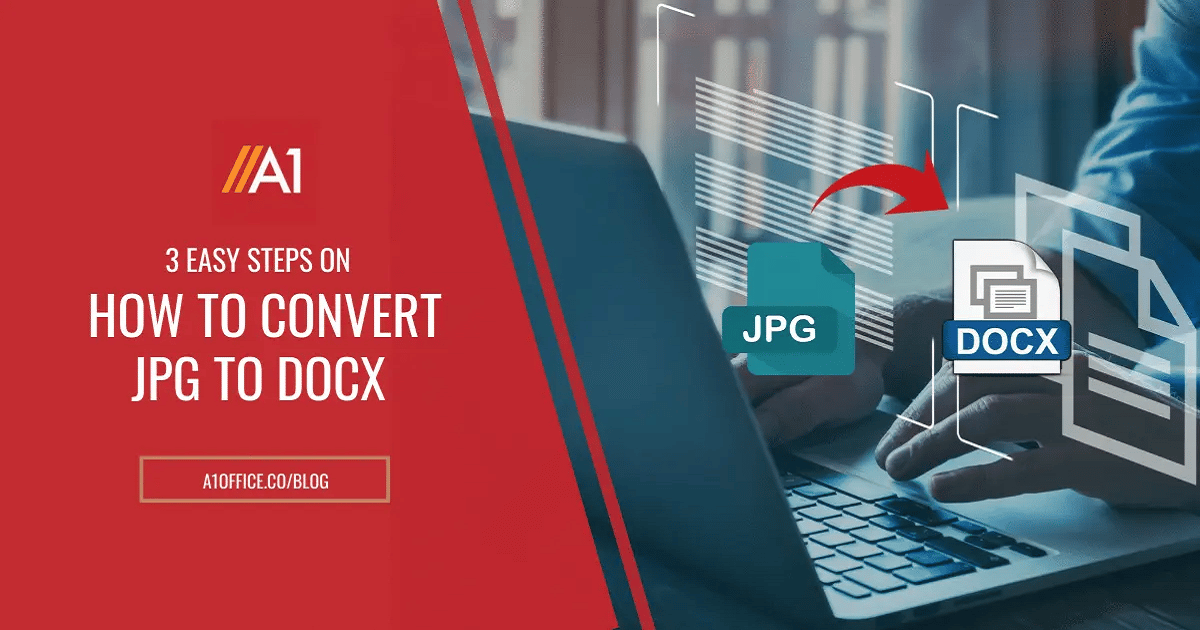 How to Convert JPG to DOCX in 3 Easy Steps