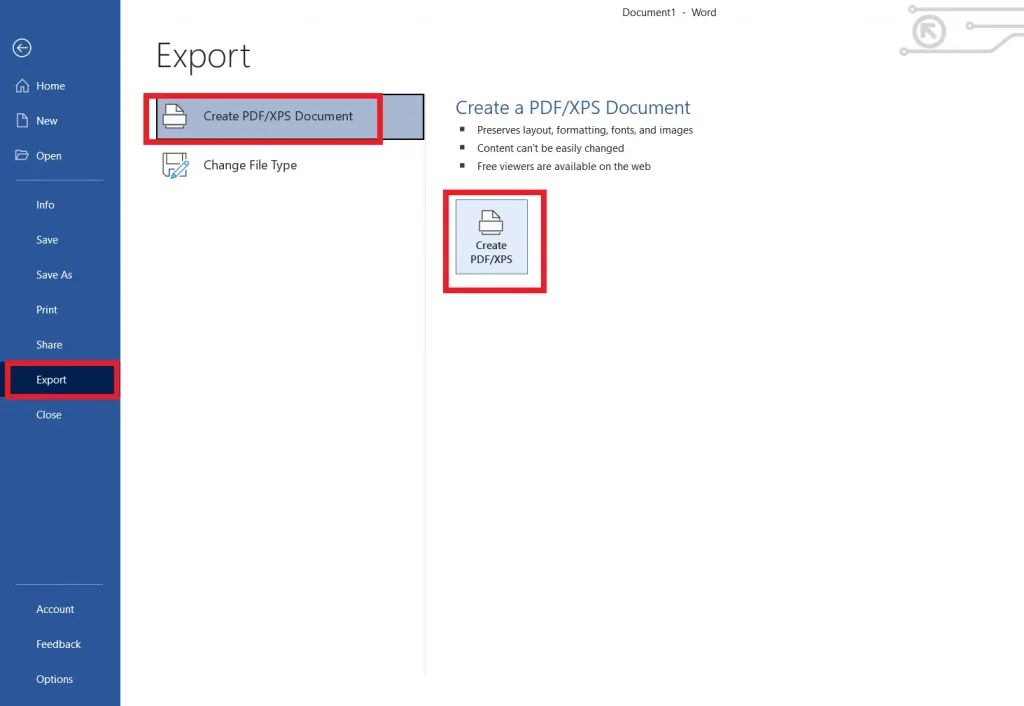 How to convert word to jpg high quality using Ms word export method