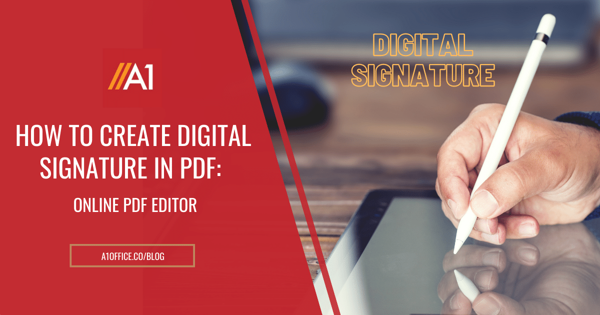 How to create digital signature in pdf: Online pdf editor