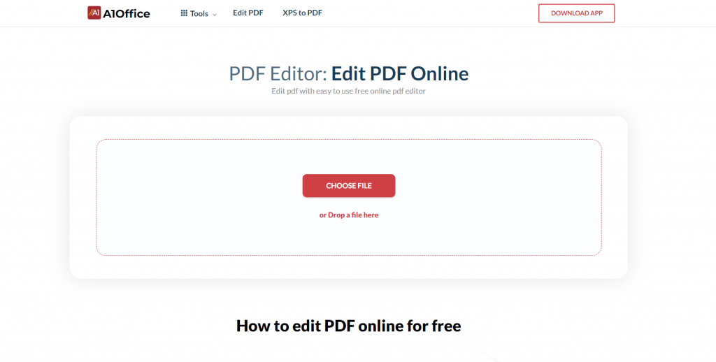 upload file in pdf editor online